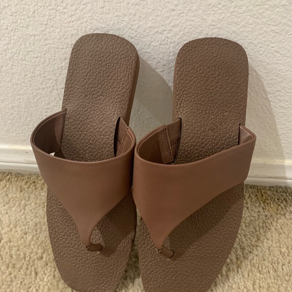 Banana Republic leather sandals sz 8M - Picture 2 of 6
